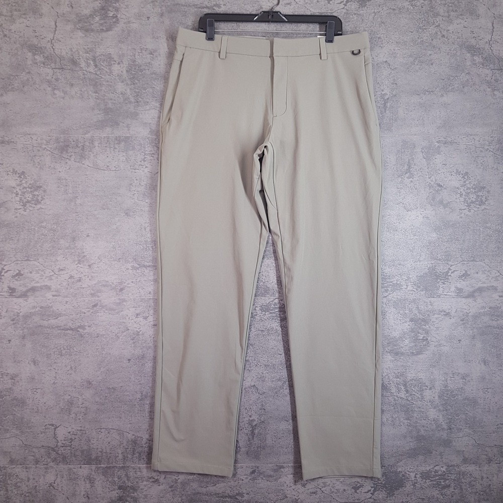 NIKE 24.7 Perfect Stretch Chino Golf Pants Mens 36x34 Pale Green HQ6921-320
